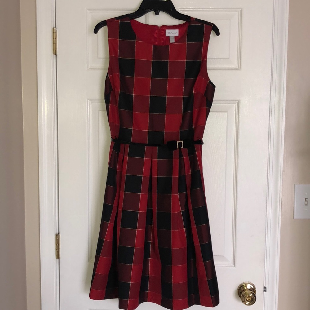 Holiday Plaid Dress